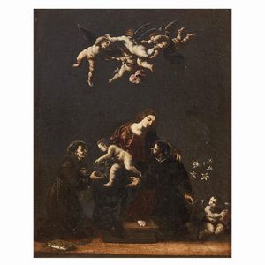 Scuola Veronese, sec. XVII  - Asta Dipinti antichi  - Associazione Nazionale - Case d'Asta italiane