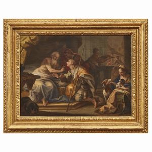 Scuola romana, sec. XVIII  - Asta Dipinti antichi  - Associazione Nazionale - Case d'Asta italiane