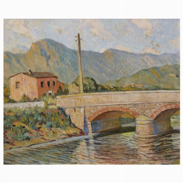 CHINI GALILEO : Galileo Chini  - Asta DIPINTI DEL SECOLO XIX - Associazione Nazionale - Case d'Asta italiane