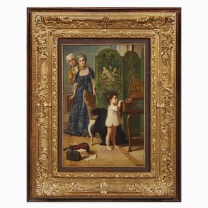 NANI NAPOLEONE : Napoleone Nani  - Asta DIPINTI DEL SECOLO XIX - Associazione Nazionale - Case d'Asta italiane