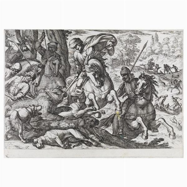 Antonio Tempesta  - Asta STAMPE E DISEGNI DAL XV AL XIX SECOLO - Associazione Nazionale - Case d'Asta italiane