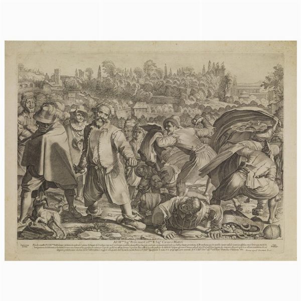 Francesco Villamena  - Asta STAMPE E DISEGNI DAL XV AL XIX SECOLO - Associazione Nazionale - Case d'Asta italiane