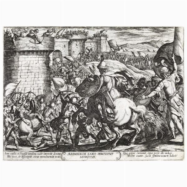 Antonio Tempesta  - Asta STAMPE E DISEGNI DAL XV AL XIX SECOLO - Associazione Nazionale - Case d'Asta italiane