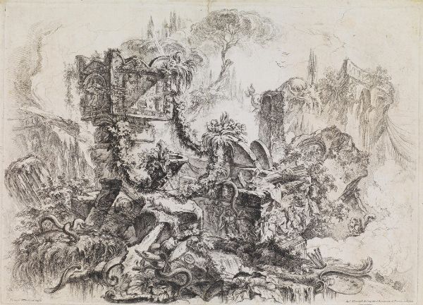 Giovanni Battista Piranesi  - Asta STAMPE E DISEGNI DAL XV AL XIX SECOLO - Associazione Nazionale - Case d'Asta italiane