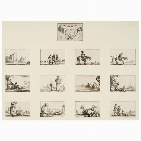 Stefano Della Bella  - Asta STAMPE E DISEGNI DAL XV AL XIX SECOLO - Associazione Nazionale - Case d'Asta italiane