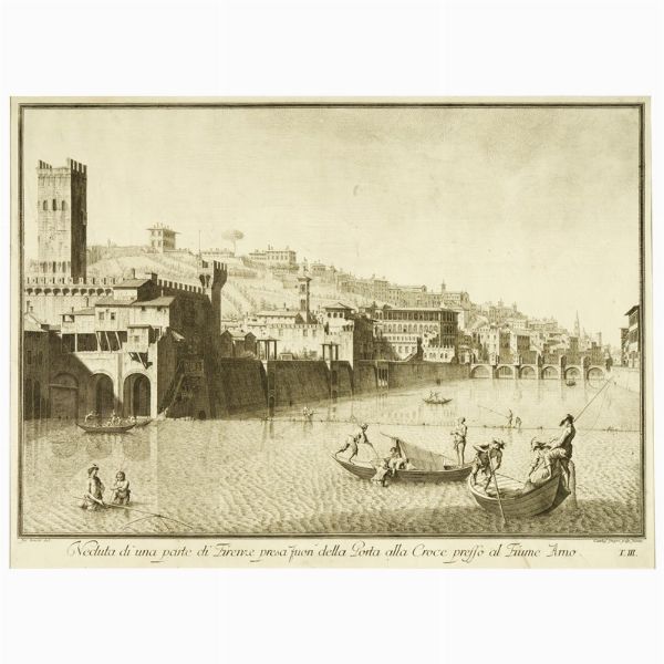 Giuseppe Zocchi (da)  - Asta STAMPE E DISEGNI DAL XV AL XIX SECOLO - Associazione Nazionale - Case d'Asta italiane