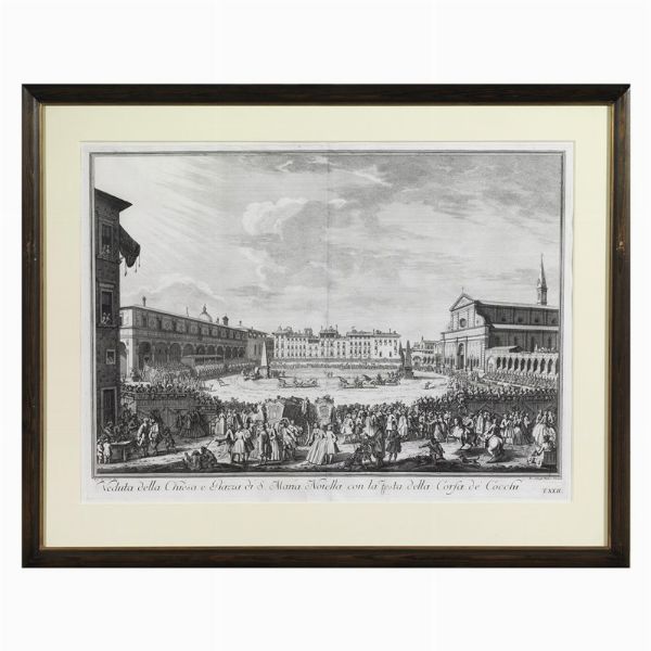 Giuseppe Zocchi (da)  - Asta STAMPE E DISEGNI DAL XV AL XIX SECOLO - Associazione Nazionale - Case d'Asta italiane