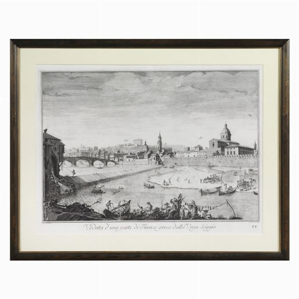 Giuseppe Zocchi (da)  - Asta STAMPE E DISEGNI DAL XV AL XIX SECOLO - Associazione Nazionale - Case d'Asta italiane