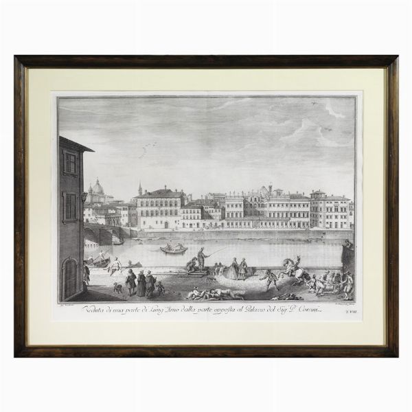 Giuseppe Zocchi (da)  - Asta STAMPE E DISEGNI DAL XV AL XIX SECOLO - Associazione Nazionale - Case d'Asta italiane