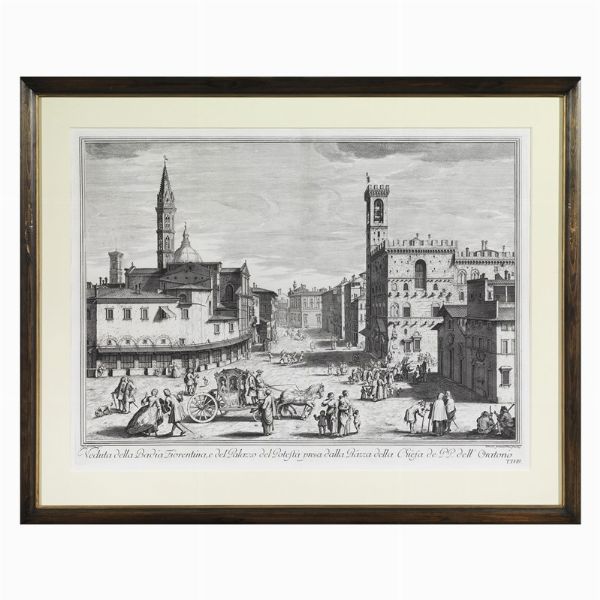 Giuseppe Zocchi (da)  - Asta STAMPE E DISEGNI DAL XV AL XIX SECOLO - Associazione Nazionale - Case d'Asta italiane