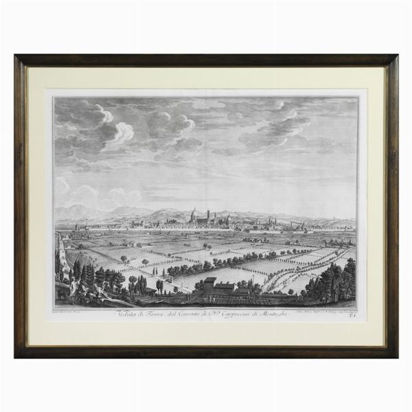 Giuseppe Zocchi (da)  - Asta STAMPE E DISEGNI DAL XV AL XIX SECOLO - Associazione Nazionale - Case d'Asta italiane