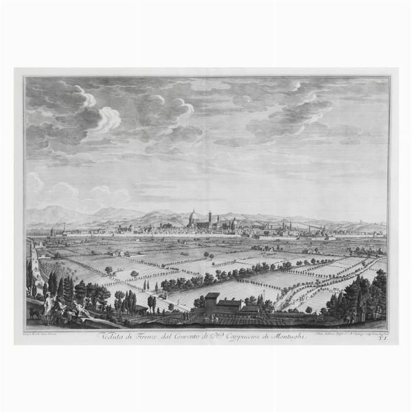 Giuseppe Zocchi (da)  - Asta STAMPE E DISEGNI DAL XV AL XIX SECOLO - Associazione Nazionale - Case d'Asta italiane