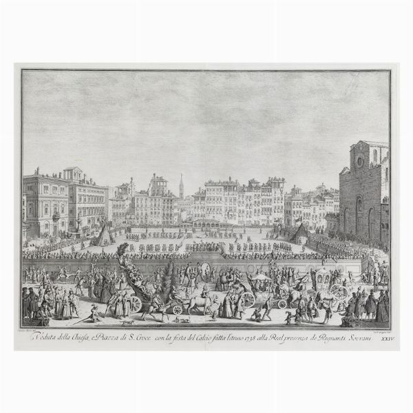 Giuseppe Zocchi (da)  - Asta STAMPE E DISEGNI DAL XV AL XIX SECOLO - Associazione Nazionale - Case d'Asta italiane