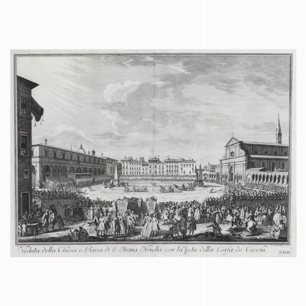 Giuseppe Zocchi (da)  - Asta STAMPE E DISEGNI DAL XV AL XIX SECOLO - Associazione Nazionale - Case d'Asta italiane