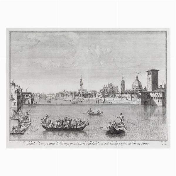 Giuseppe Zocchi (da)  - Asta STAMPE E DISEGNI DAL XV AL XIX SECOLO - Associazione Nazionale - Case d'Asta italiane