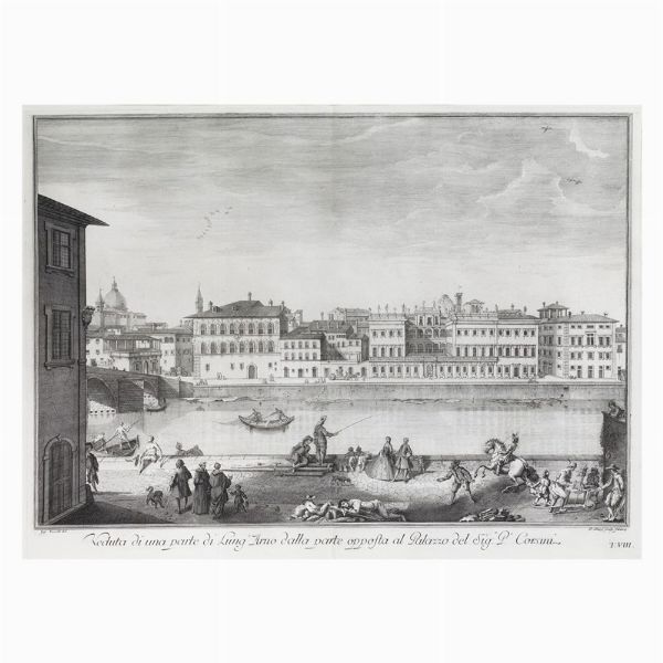 Giuseppe Zocchi (da)  - Asta STAMPE E DISEGNI DAL XV AL XIX SECOLO - Associazione Nazionale - Case d'Asta italiane