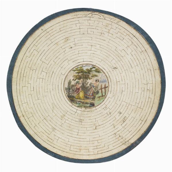 LABIRINTO MATEMATICO  - Asta STAMPE E DISEGNI DAL XV AL XIX SECOLO - Associazione Nazionale - Case d'Asta italiane