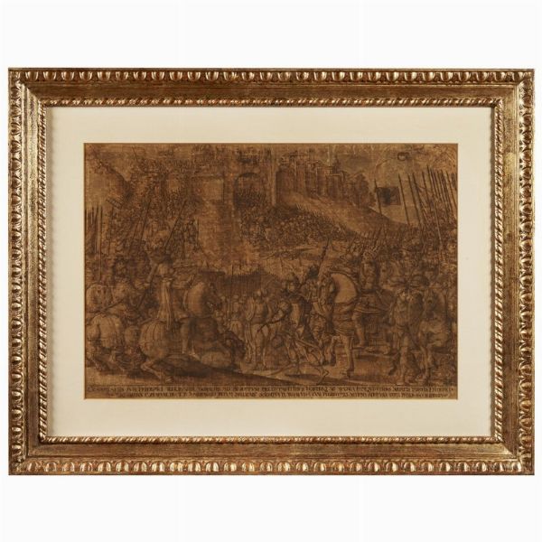 Artista del sec. XVI  - Asta STAMPE E DISEGNI DAL XV AL XIX SECOLO - Associazione Nazionale - Case d'Asta italiane