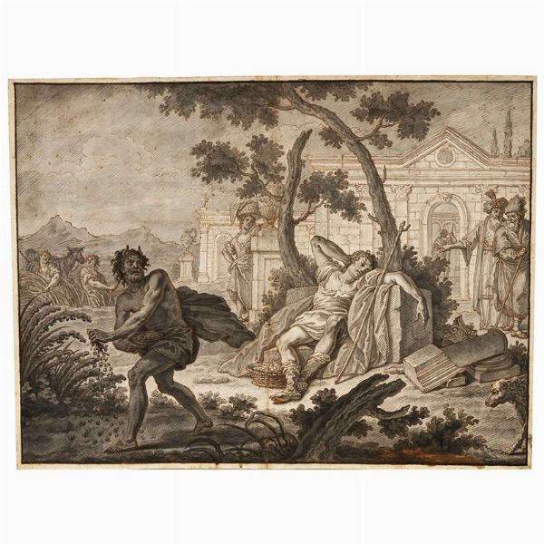 Artista veneto, sec. XVII  - Asta STAMPE E DISEGNI DAL XV AL XIX SECOLO - Associazione Nazionale - Case d'Asta italiane