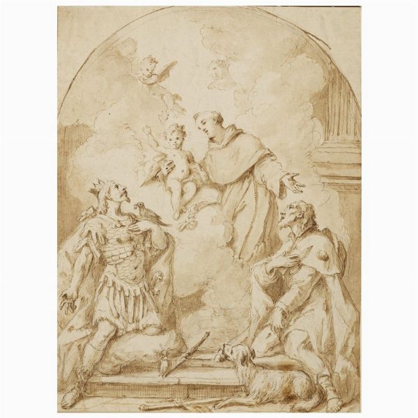 Artista veneto, sec. XVIII  - Asta STAMPE E DISEGNI DAL XV AL XIX SECOLO - Associazione Nazionale - Case d'Asta italiane