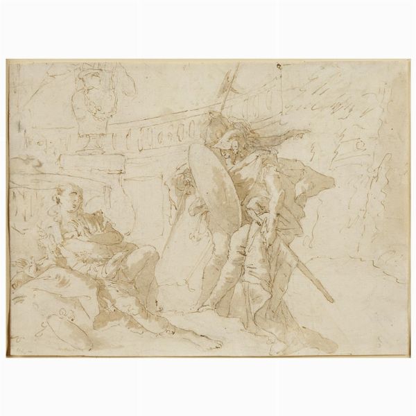 Artista veneziano, sec. XVIII  - Asta STAMPE E DISEGNI DAL XV AL XIX SECOLO - Associazione Nazionale - Case d'Asta italiane