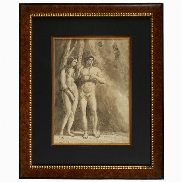 Attribuito a Bartolomeo Pinelli  - Asta STAMPE E DISEGNI DAL XV AL XIX SECOLO - Associazione Nazionale - Case d'Asta italiane