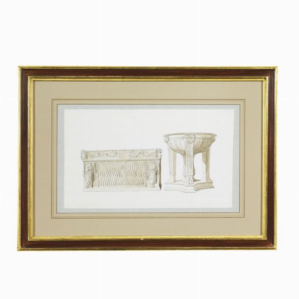 Pierre Franois Lonard Fontaine  - Asta STAMPE E DISEGNI DAL XV AL XIX SECOLO - Associazione Nazionale - Case d'Asta italiane