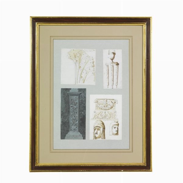 Pierre Franois Lonard Fontaine  - Asta STAMPE E DISEGNI DAL XV AL XIX SECOLO - Associazione Nazionale - Case d'Asta italiane