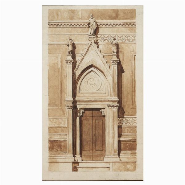 Artista italiano della fine del sec. XIX  - Asta STAMPE E DISEGNI DAL XV AL XIX SECOLO - Associazione Nazionale - Case d'Asta italiane