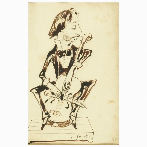 Eugène Pierre François Giraud  - Asta STAMPE E DISEGNI DAL XV AL XIX SECOLO - Associazione Nazionale - Case d'Asta italiane