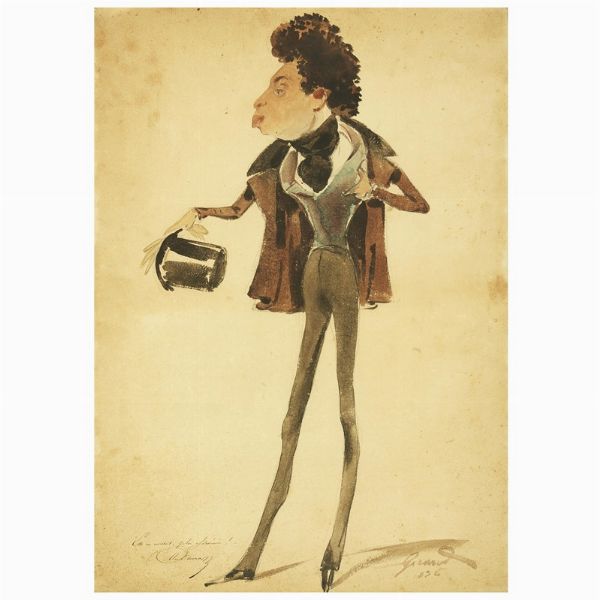 Eugène Pierre François Giraud  - Asta STAMPE E DISEGNI DAL XV AL XIX SECOLO - Associazione Nazionale - Case d'Asta italiane