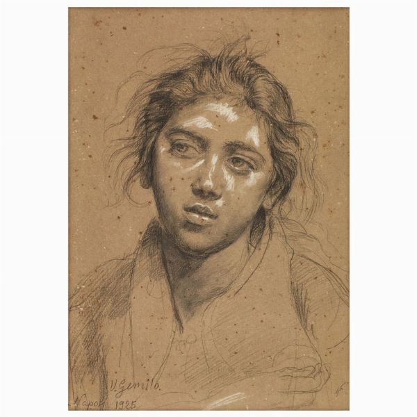 GEMITO VINCENZO : Vincenzo Gemito  - Asta STAMPE E DISEGNI DAL XV AL XIX SECOLO - Associazione Nazionale - Case d'Asta italiane