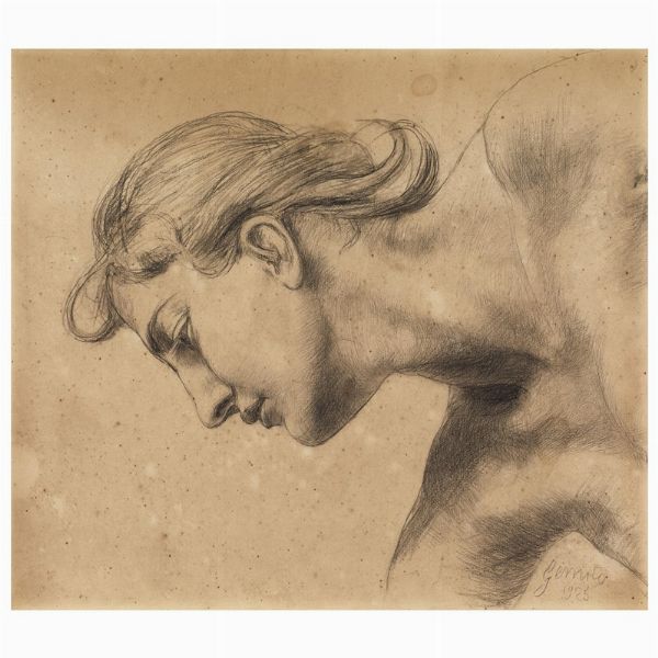 GEMITO VINCENZO : Vincenzo Gemito  - Asta STAMPE E DISEGNI DAL XV AL XIX SECOLO - Associazione Nazionale - Case d'Asta italiane