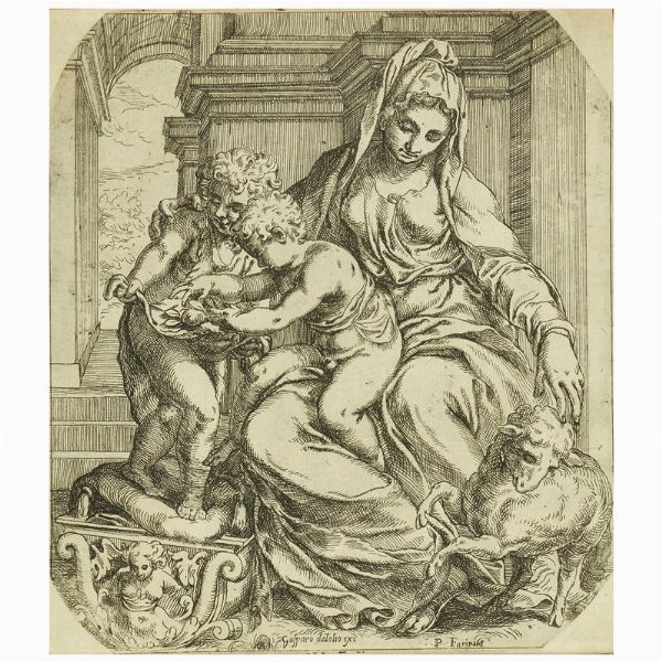 Orazio Farinati  - Asta STAMPE E DISEGNI DAL XV AL XIX SECOLO - Associazione Nazionale - Case d'Asta italiane