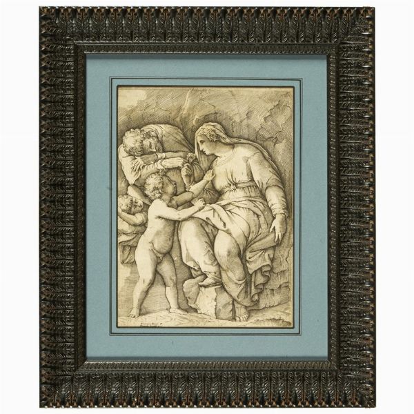 Domenico Zenoi da Battista Franco  - Asta STAMPE E DISEGNI DAL XV AL XIX SECOLO - Associazione Nazionale - Case d'Asta italiane