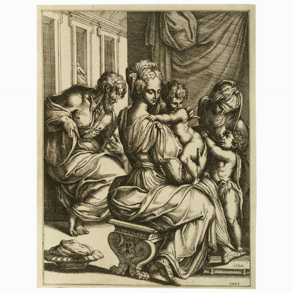 Fra Bonaventura Bisi  - Asta STAMPE E DISEGNI DAL XV AL XIX SECOLO - Associazione Nazionale - Case d'Asta italiane