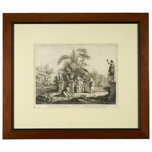 Francesco Bartolozzi da Giuseppe Zocchi  - Asta STAMPE E DISEGNI DAL XV AL XIX SECOLO - Associazione Nazionale - Case d'Asta italiane
