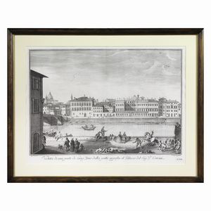 Giuseppe Zocchi (da)  - Asta STAMPE E DISEGNI DAL XV AL XIX SECOLO - Associazione Nazionale - Case d'Asta italiane