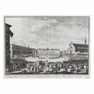 Giuseppe Zocchi (da)  - Asta STAMPE E DISEGNI DAL XV AL XIX SECOLO - Associazione Nazionale - Case d'Asta italiane