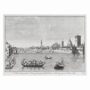 Giuseppe Zocchi (da)  - Asta STAMPE E DISEGNI DAL XV AL XIX SECOLO - Associazione Nazionale - Case d'Asta italiane