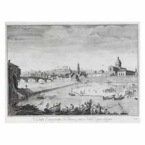 Giuseppe Zocchi (da)  - Asta STAMPE E DISEGNI DAL XV AL XIX SECOLO - Associazione Nazionale - Case d'Asta italiane