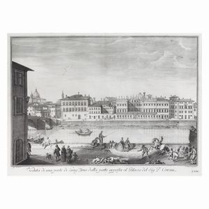 Giuseppe Zocchi (da)  - Asta STAMPE E DISEGNI DAL XV AL XIX SECOLO - Associazione Nazionale - Case d'Asta italiane