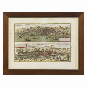 da Georg Braun e Frans Hogenberg  - Asta STAMPE E DISEGNI DAL XV AL XIX SECOLO - Associazione Nazionale - Case d'Asta italiane