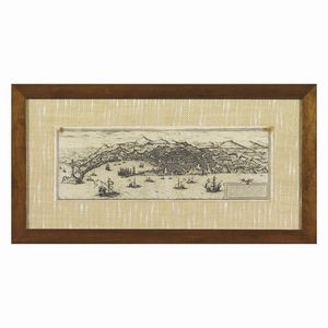 da Georg Braun e Frans Hogenberg  - Asta STAMPE E DISEGNI DAL XV AL XIX SECOLO - Associazione Nazionale - Case d'Asta italiane