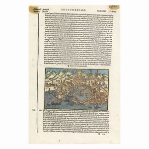 da Georg Braun e Frans Hogenberg  - Asta STAMPE E DISEGNI DAL XV AL XIX SECOLO - Associazione Nazionale - Case d'Asta italiane