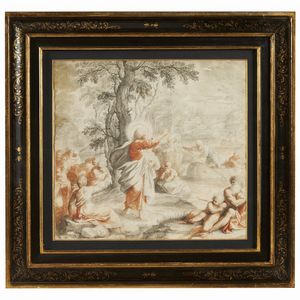 Scuola emiliana, sec. XVII  - Asta STAMPE E DISEGNI DAL XV AL XIX SECOLO - Associazione Nazionale - Case d'Asta italiane