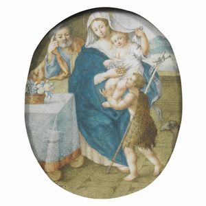 Miniatore italiano, sec. XVII  - Asta STAMPE E DISEGNI DAL XV AL XIX SECOLO - Associazione Nazionale - Case d'Asta italiane