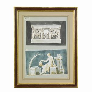 Pierre Franois Lonard Fontaine  - Asta STAMPE E DISEGNI DAL XV AL XIX SECOLO - Associazione Nazionale - Case d'Asta italiane