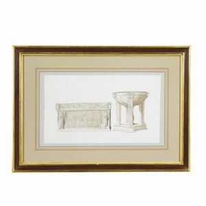 Pierre Franois Lonard Fontaine  - Asta STAMPE E DISEGNI DAL XV AL XIX SECOLO - Associazione Nazionale - Case d'Asta italiane