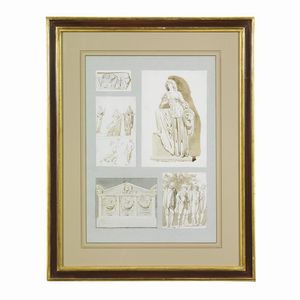 Pierre Franois Lonard Fontaine  - Asta STAMPE E DISEGNI DAL XV AL XIX SECOLO - Associazione Nazionale - Case d'Asta italiane